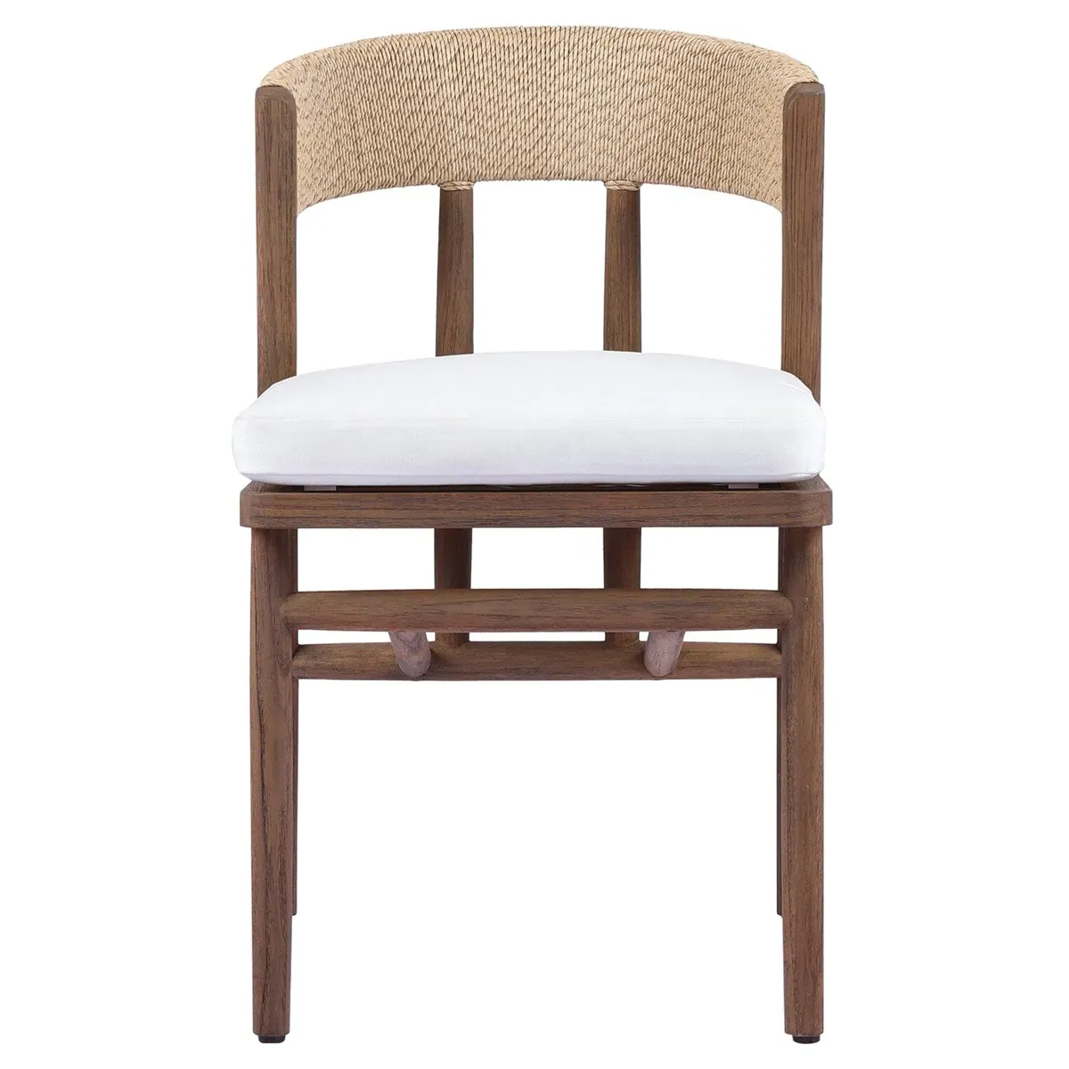 Tanner Outdoor Dining Chair - Brown, Teak