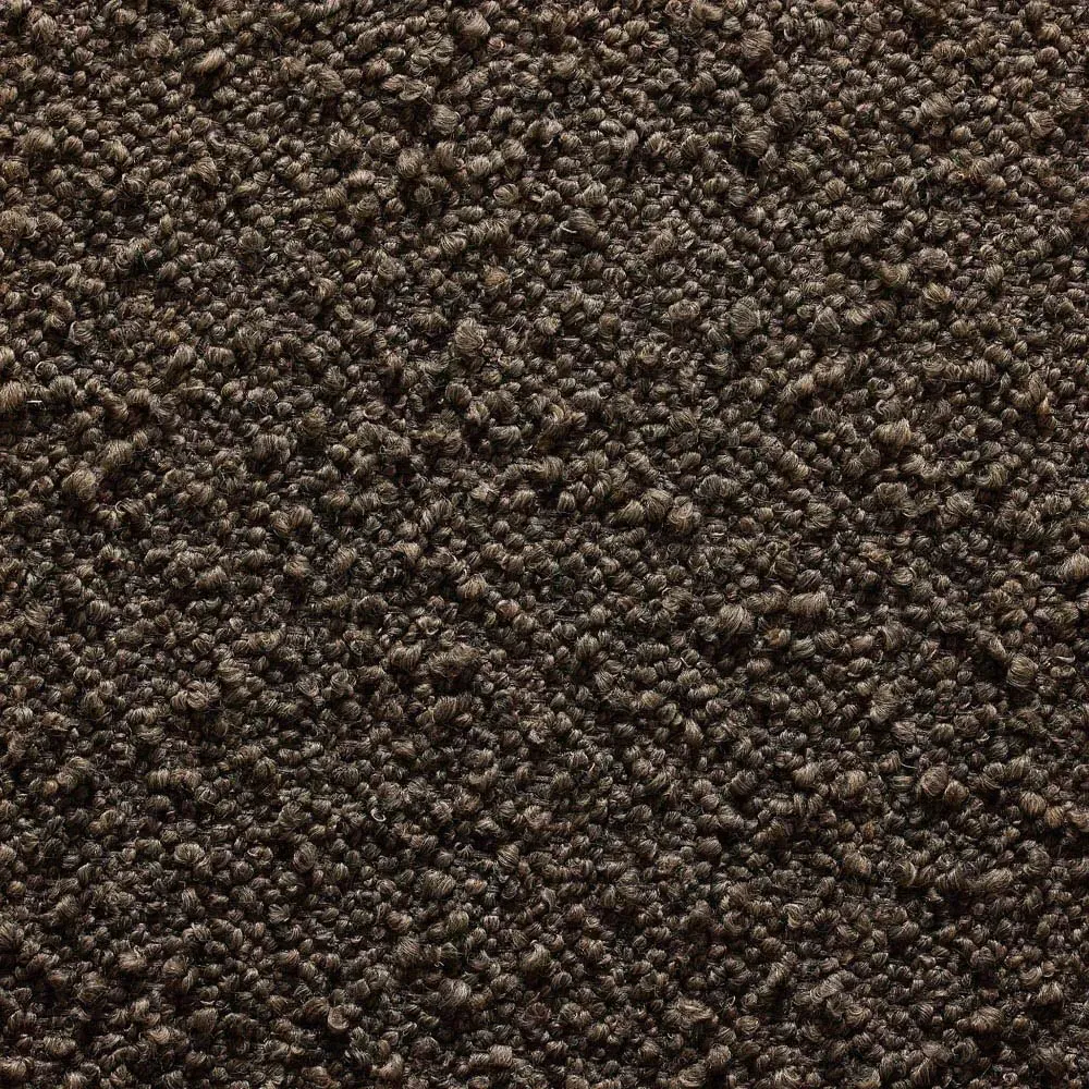 Tara Dining Arm Chair - Brown, Boucle