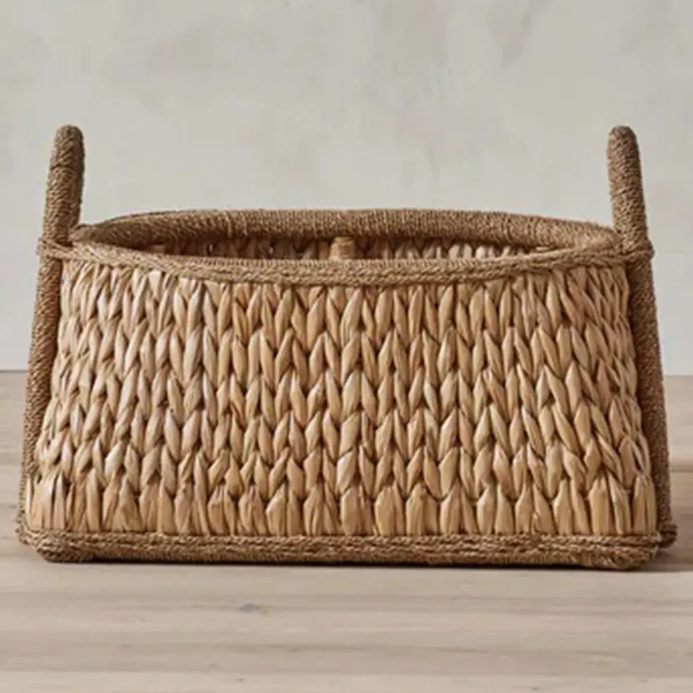 Tara Handwoven Floor Basket - Natural, Rattan