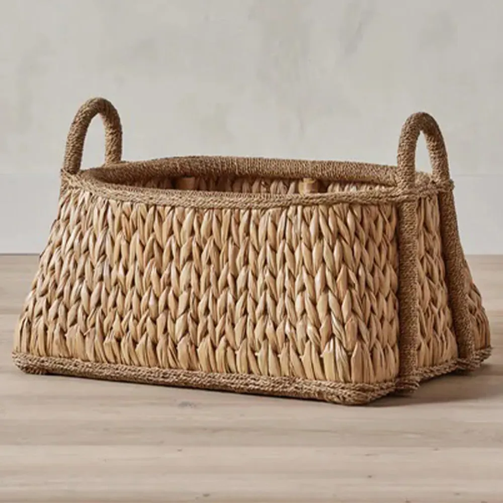 Tara Handwoven Floor Basket - Natural, Rattan