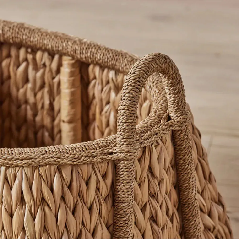 Tara Handwoven Floor Basket - Natural, Rattan