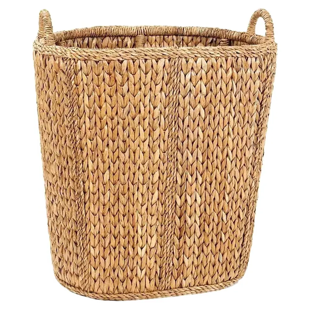 Tara Handwoven Manor Floor Basket - Natural, Rattan