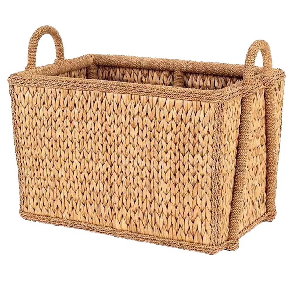 Tara Handwoven Mud Room Floor Basket - Natural, Rattan image