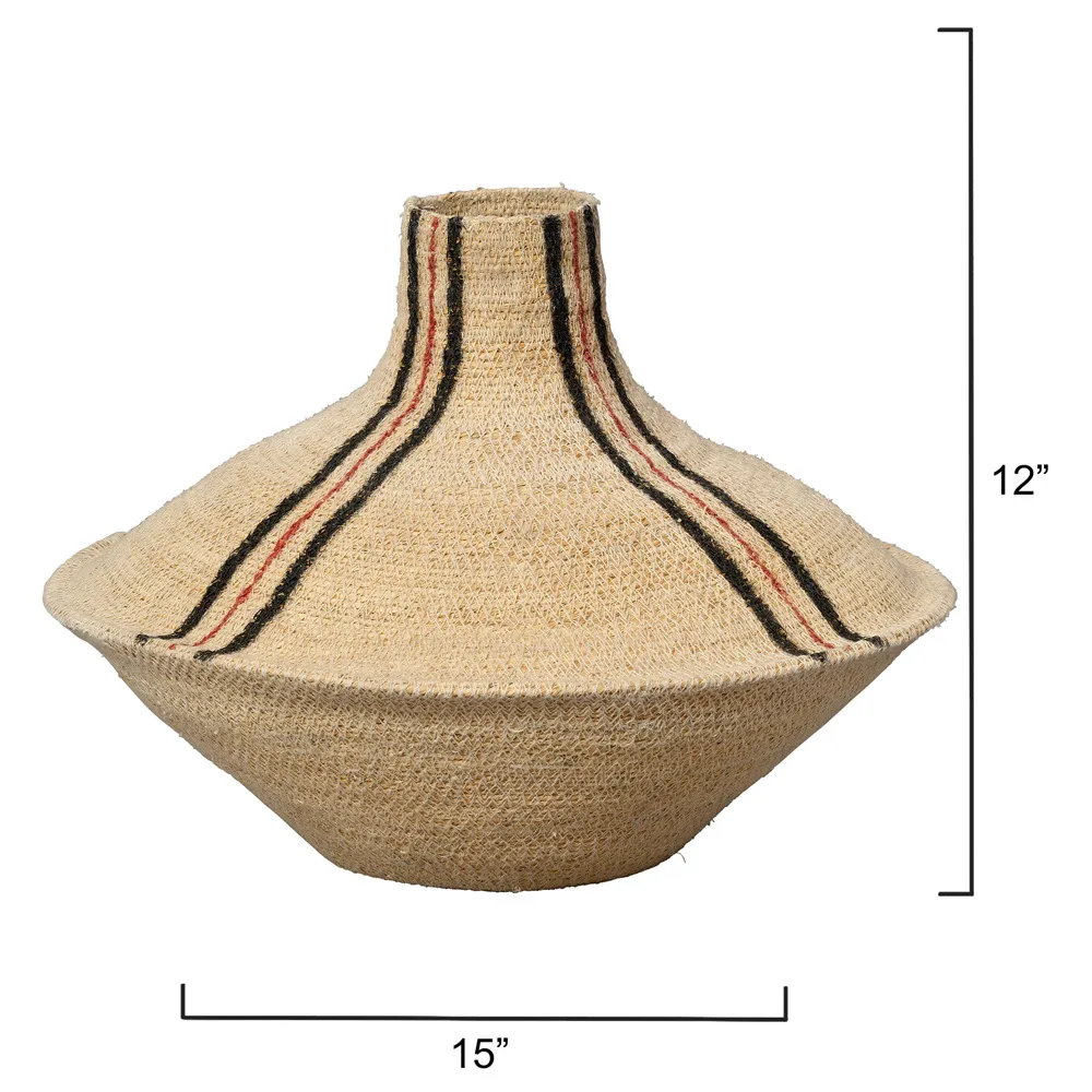 Tarin Floor Basket - Natural, Seagrass