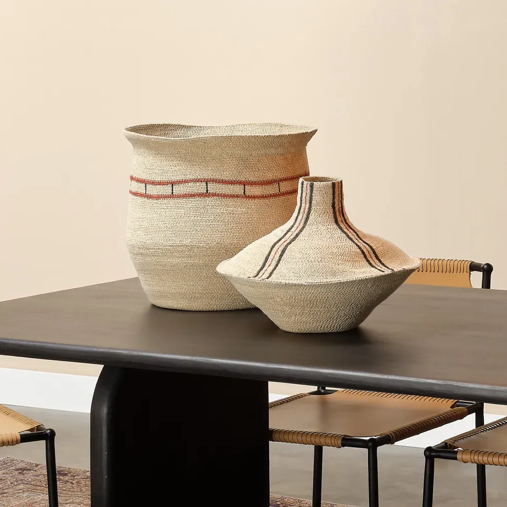 Tarin Floor Basket - Natural, Seagrass