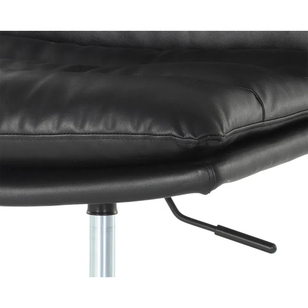 Tashia Executive Office Chair - Black, Steel