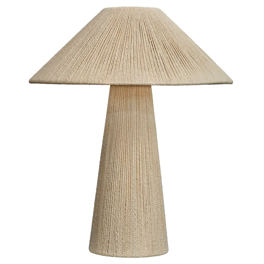 Tashvi Jute Wrapped Table Lamp - Beige image