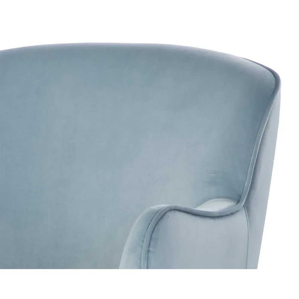 Taska Adjustable Office Chair - Blue, Steel