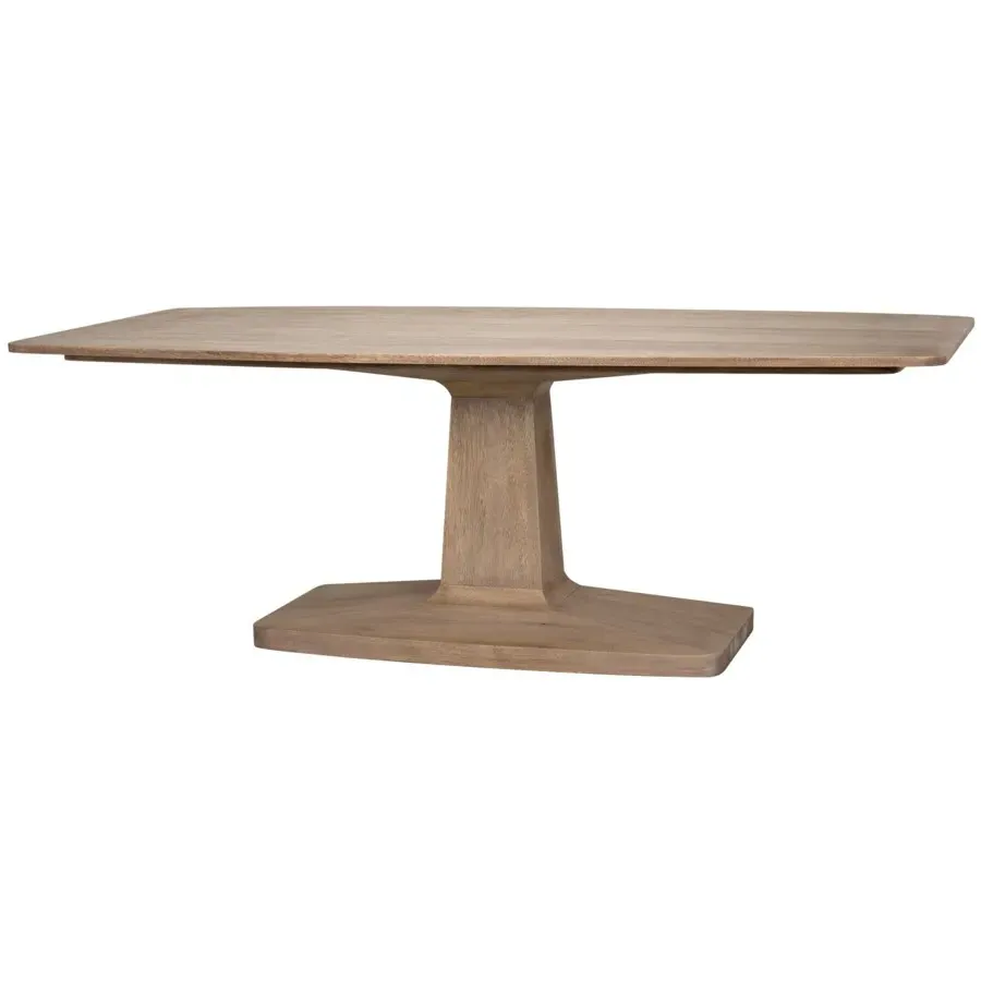 Tavian Rectangular Dining Table - Washed Walnut image