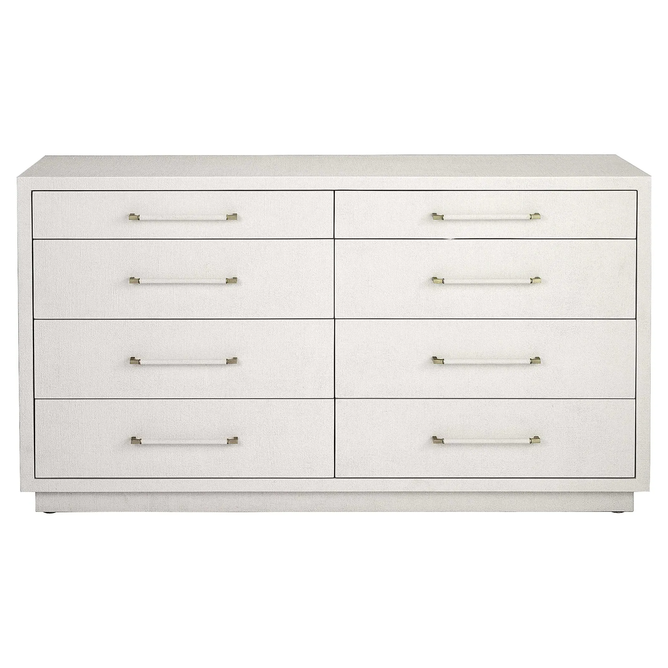 Taylor 8 Drawer Dresser - White, Wood