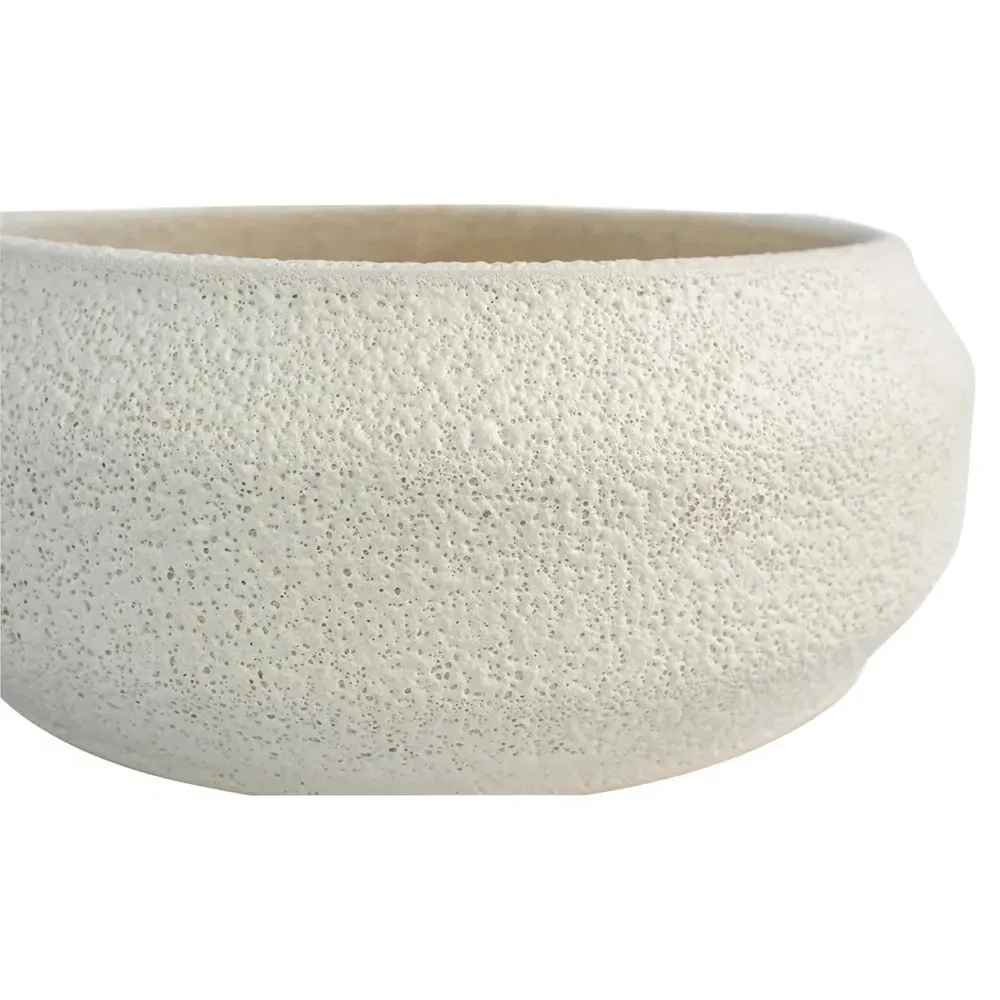Tenna Decorative Bowl - White, Earthenware