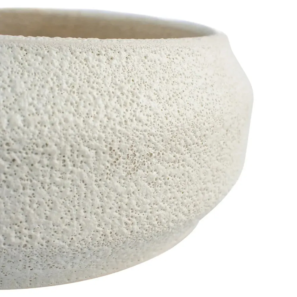 Tenna Decorative Bowl - White, Earthenware