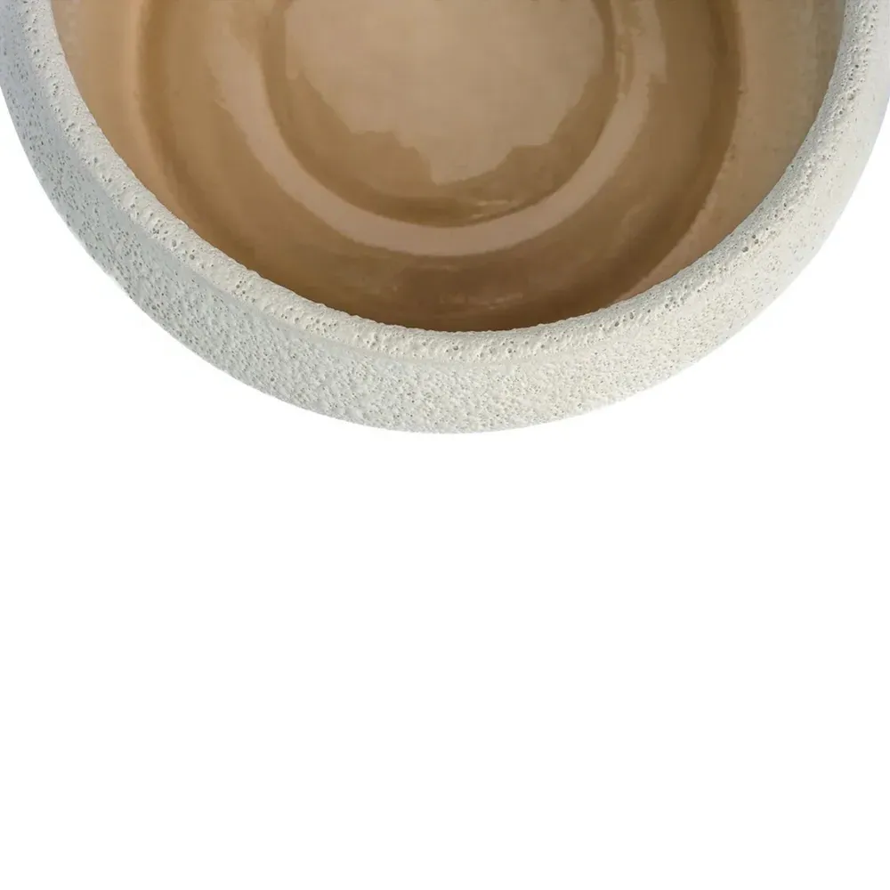 Tenna Decorative Bowl - White, Earthenware