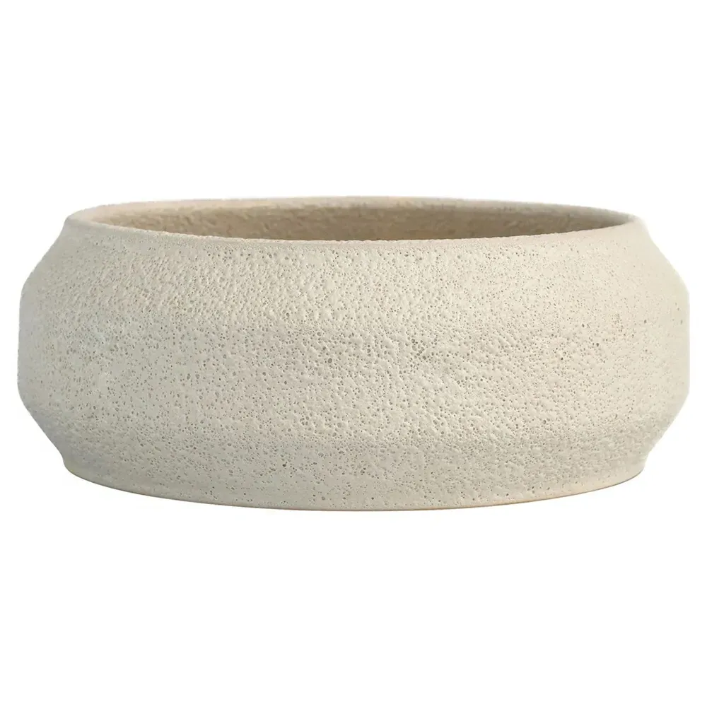 Tenna Decorative Bowl - White, Earthenware