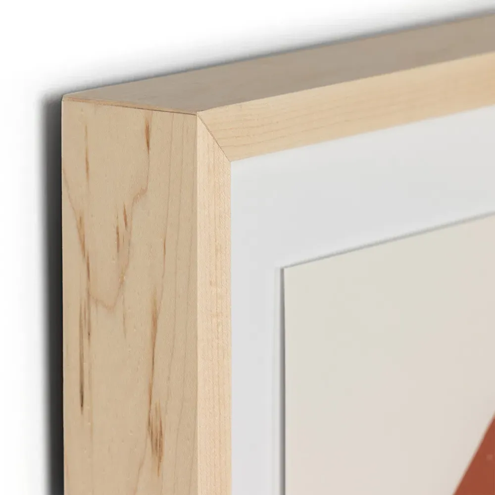 Teracotta Body Abstract Painting - Brown