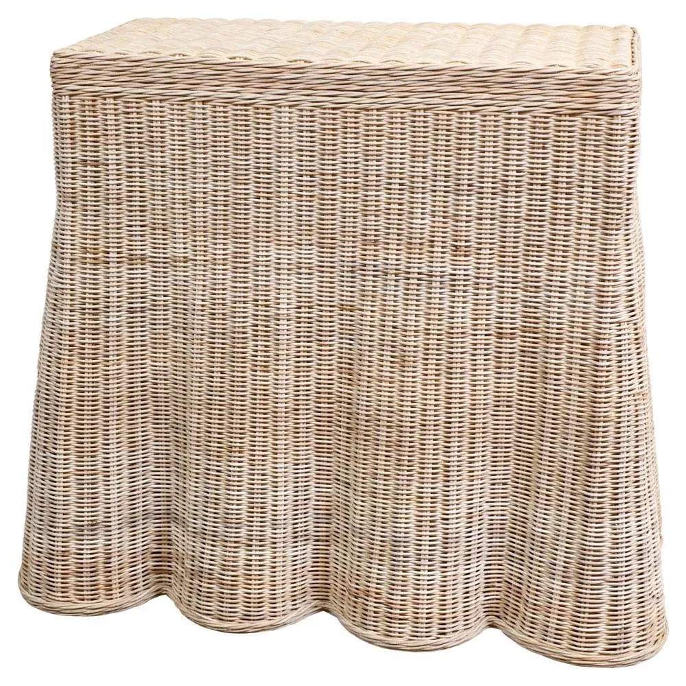 Terese Rectangular Console - Natural, Rattan image