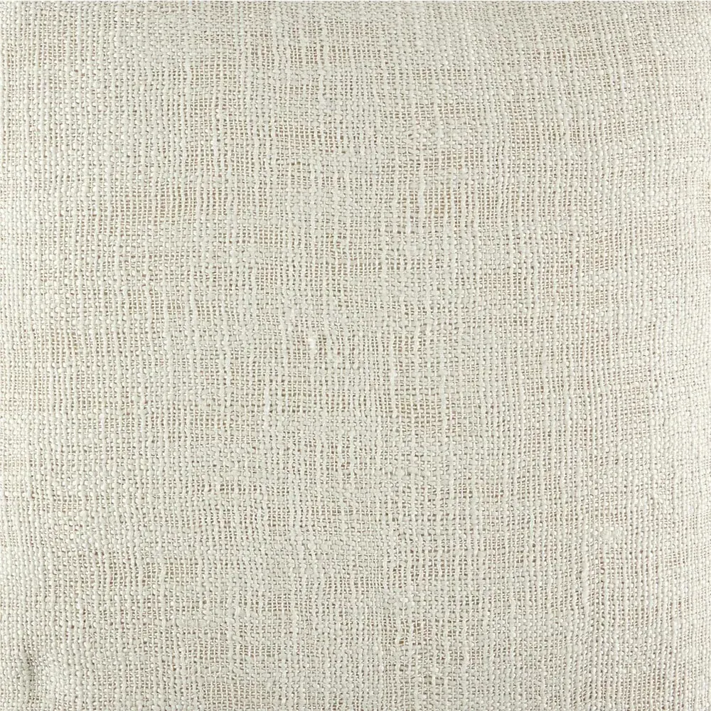 Thara Fringed Indoor Outdoor Throw Pillow - Cream