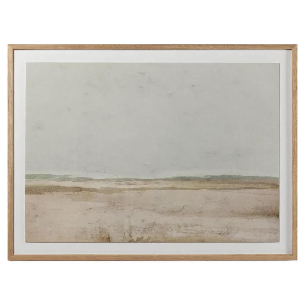 The Old Town Painting - Grey, Canvas