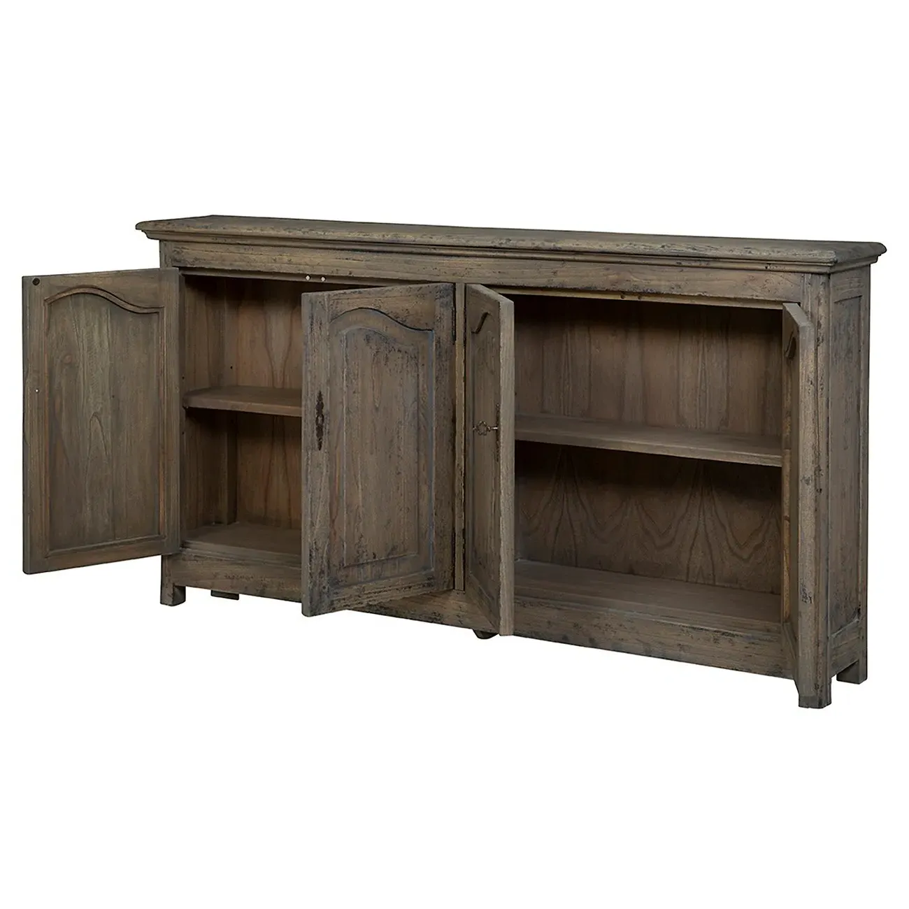 Theodo Sideboard - Brown, Mindi Wood