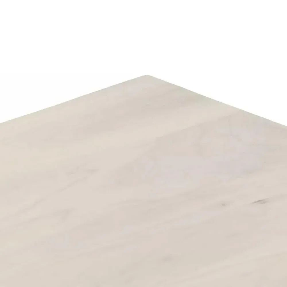 Theodore 3 Drawer Wide Nightstand - Dove Grey, Poplar Wood