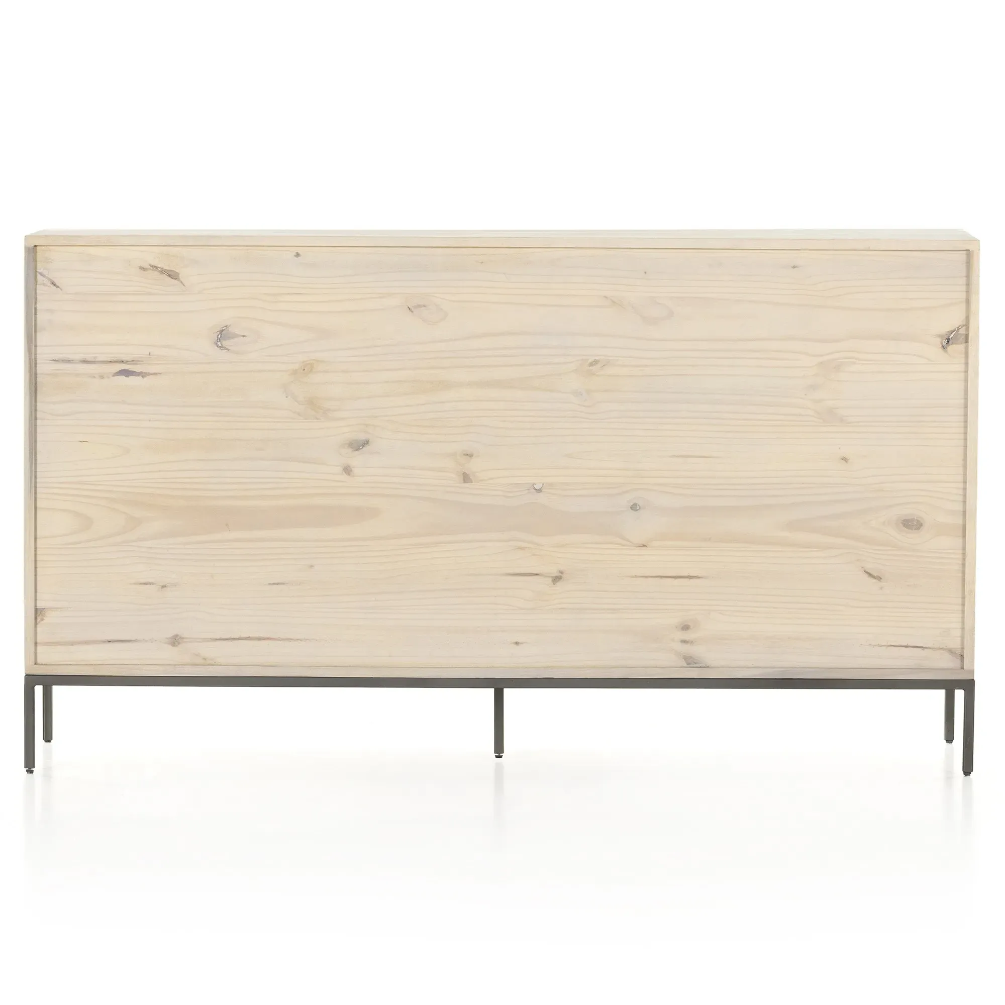Theodore 9 Drawer Dresser - Dove White, Poplar Wood