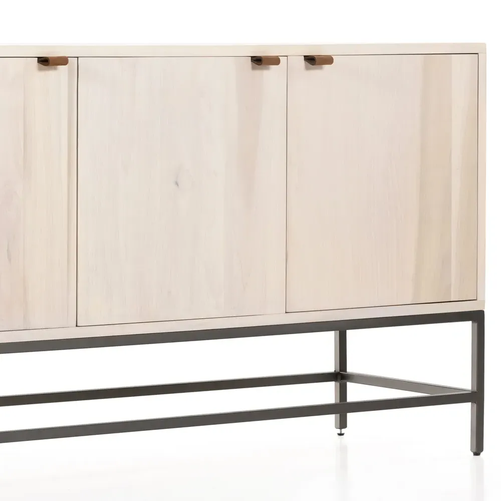 Theodore Sideboard - Dove White, Poplar Wood