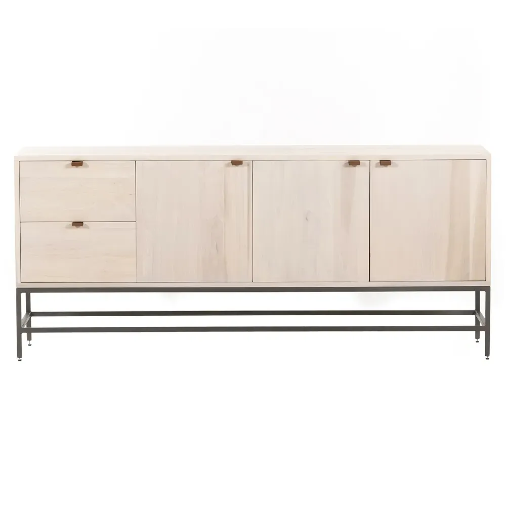 Theodore Sideboard - Dove White, Poplar Wood