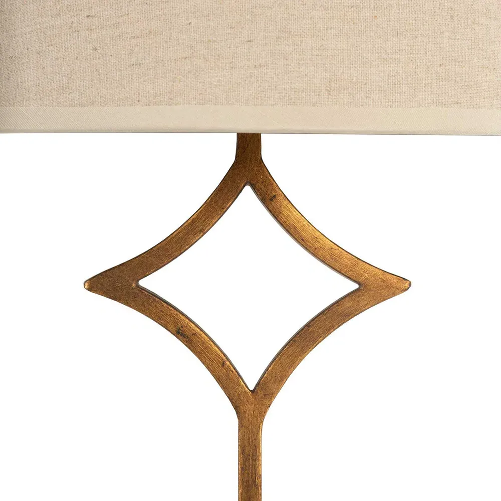 Theresa Wall Sconce - Antique Gold, Iron