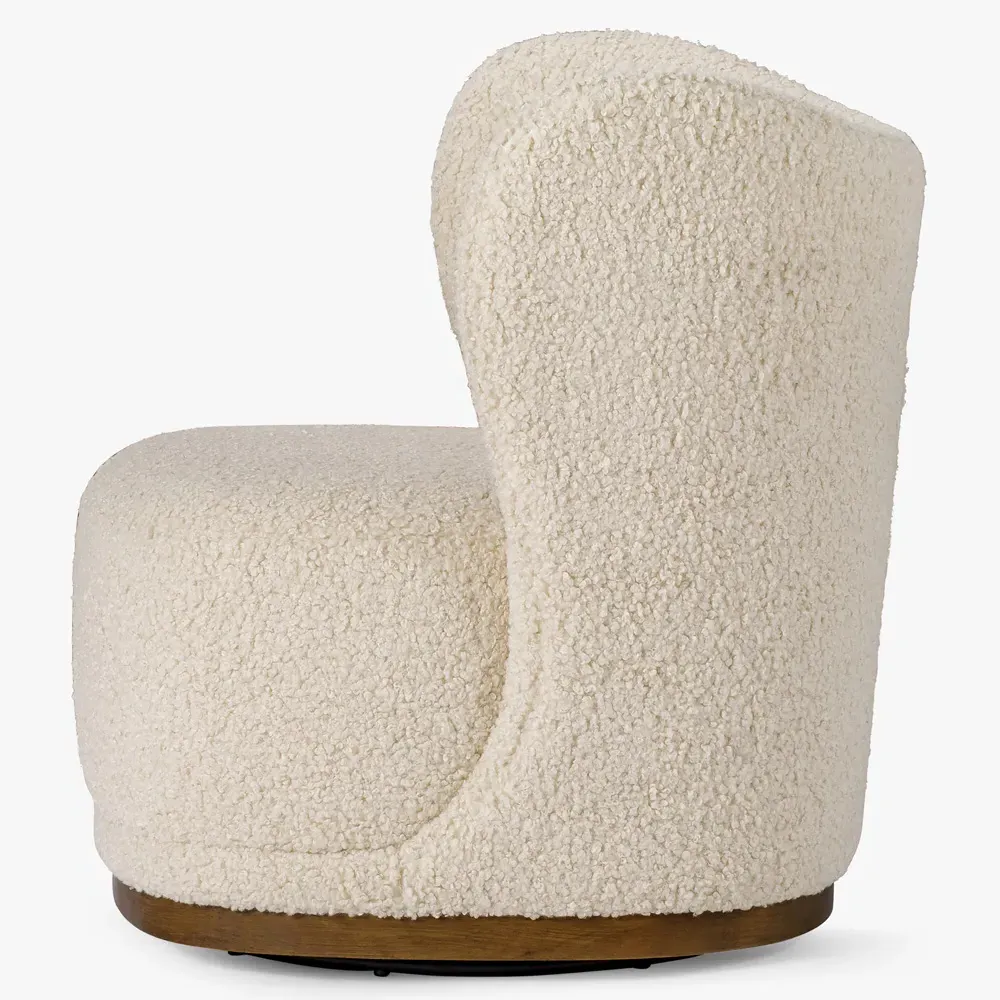 Theron Wing Chair - Cream