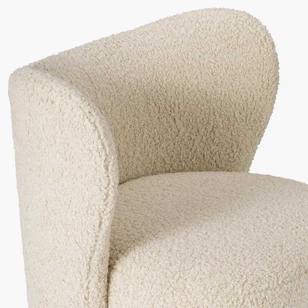 Theron Wing Chair - Cream