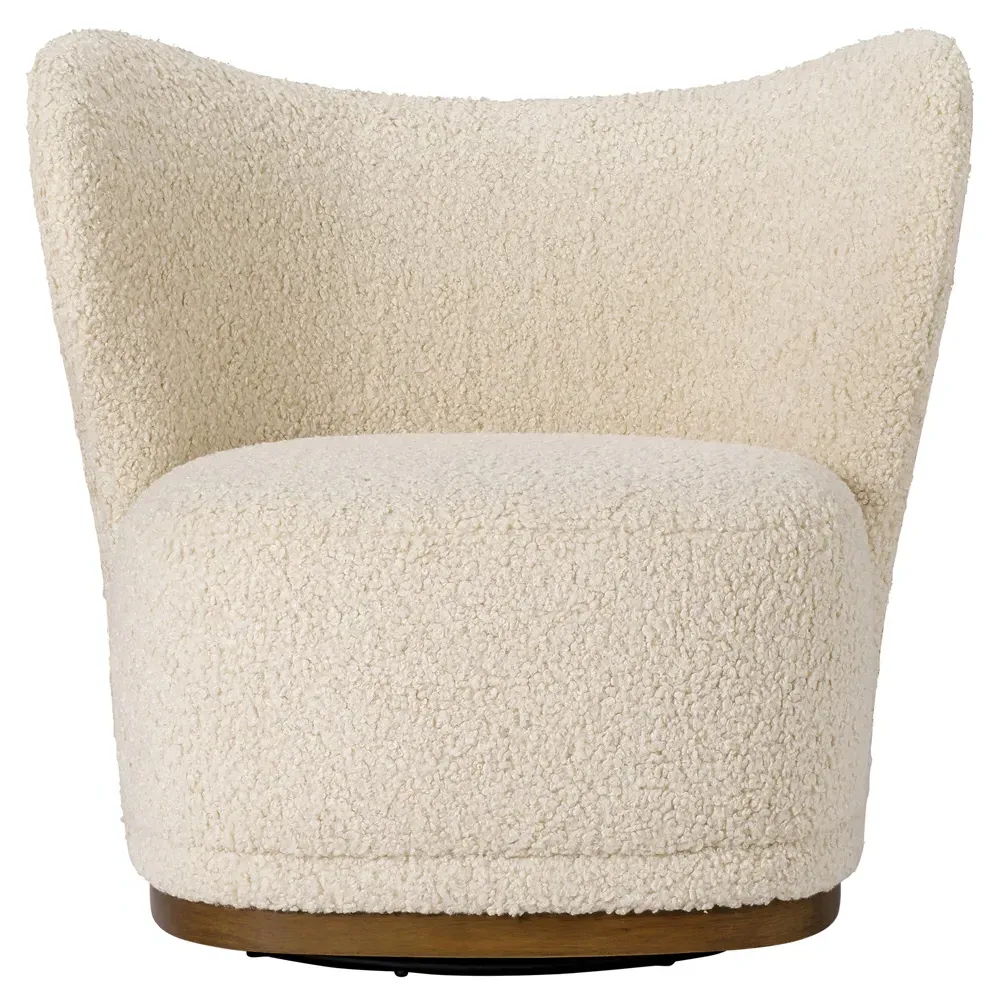 Theron Wing Chair - Cream image