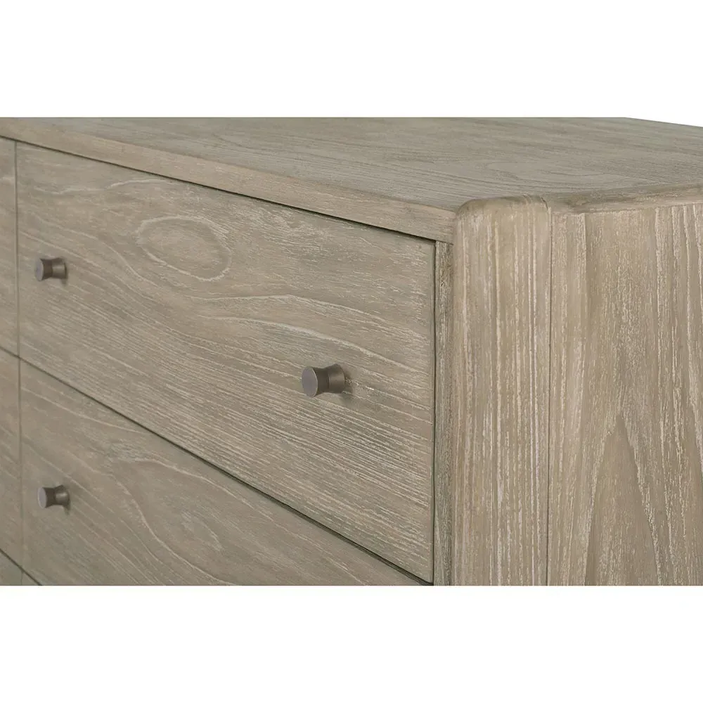 Thomas Double Dresser - Grey, Teak