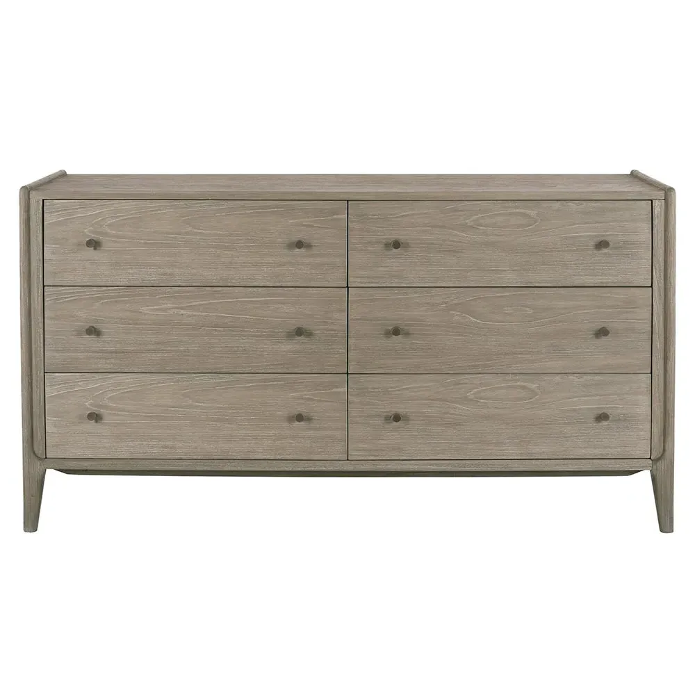 Thomas Double Dresser - Grey, Teak image