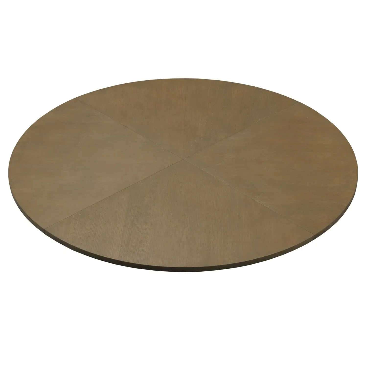 Thompson Round Extendable Jupe Dining Table - Brown, Oak