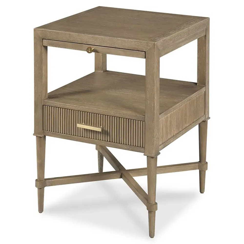 Thornapple French Country Nightstand - Vintage, Oak