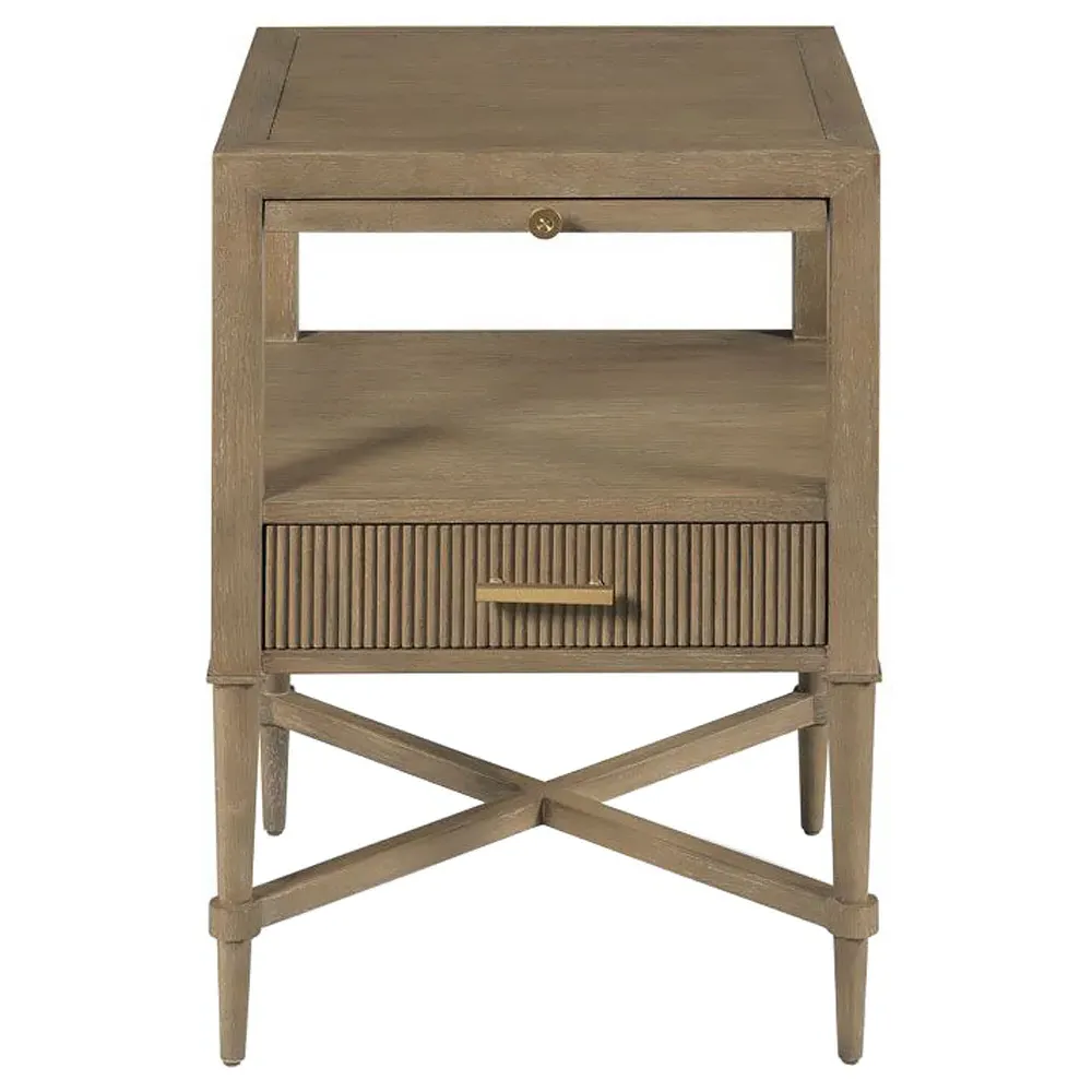 Thornapple French Country Nightstand - Vintage, Oak image