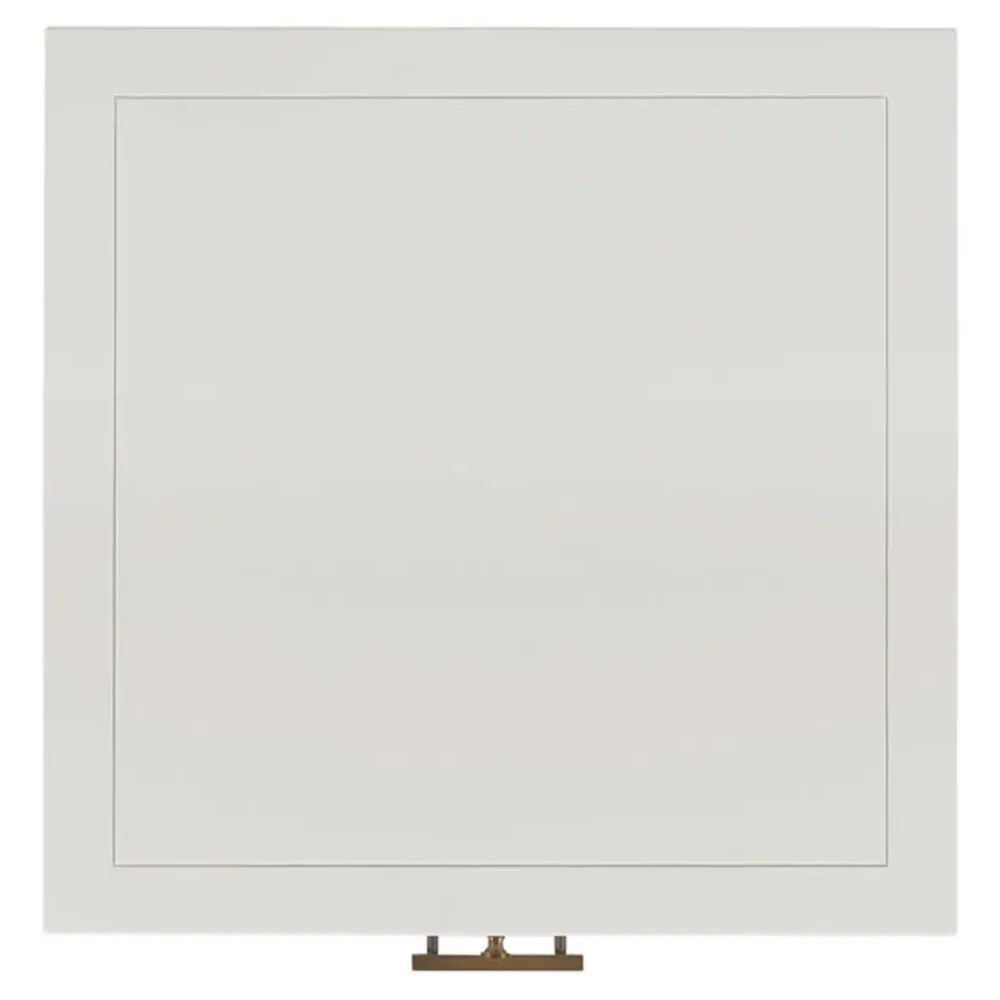 Thornapple Nightstand - Dove White, Hardwood