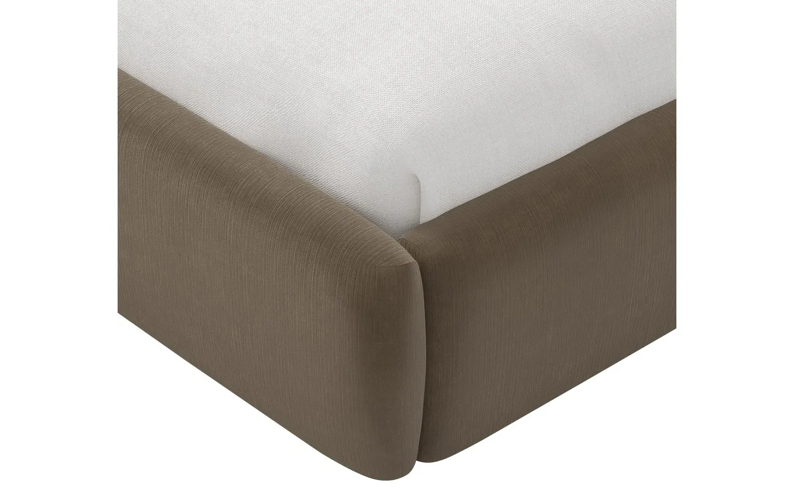 Thorne Full Size Bed Frame - Portobello, Velvet