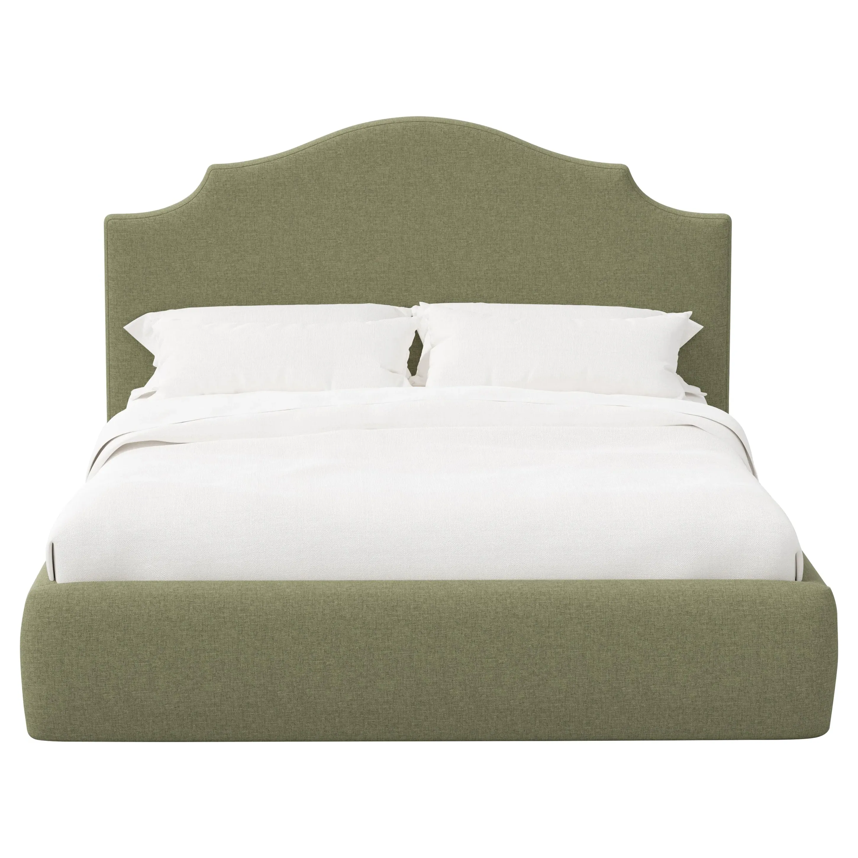 Thorne Full Size Textured Bed - Laurel Green image