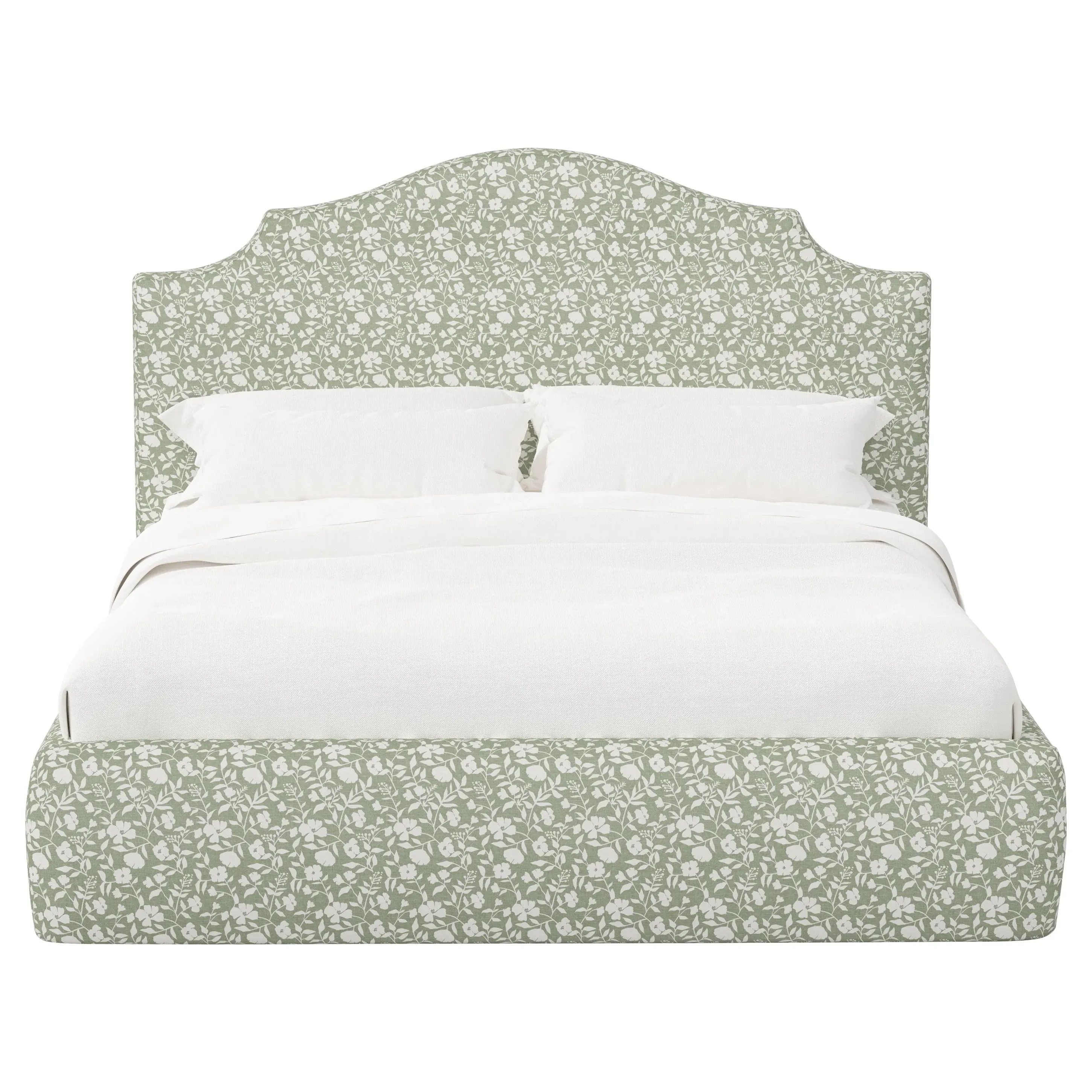 Thorne King Size Bed - English Meadow, Cotton
