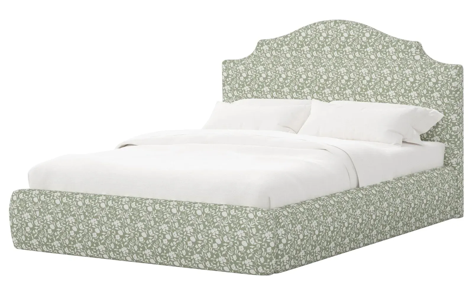 Thorne Twin Size Bed - English Meadow, Cotton
