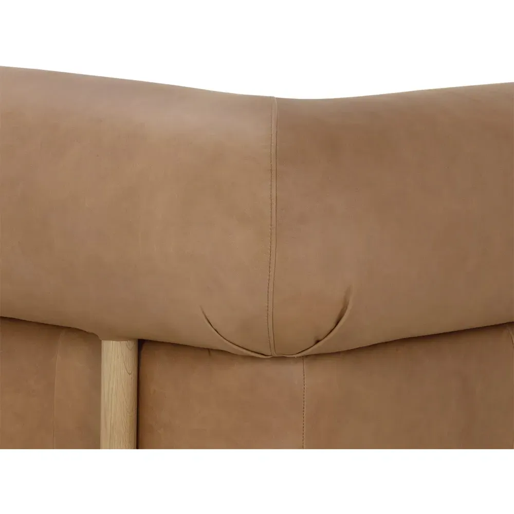 Thornton 3-Seater Sofa - Brown, Leather