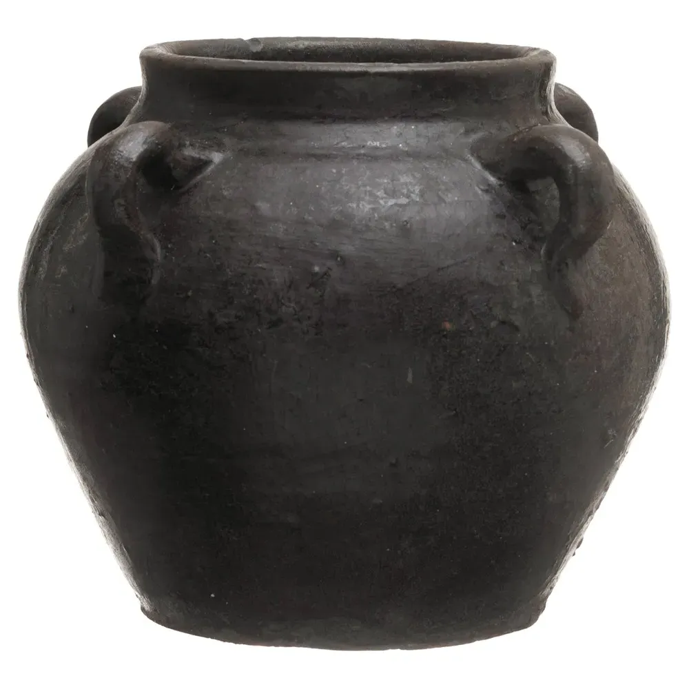 Tienna Table Vase - Brown, Clay