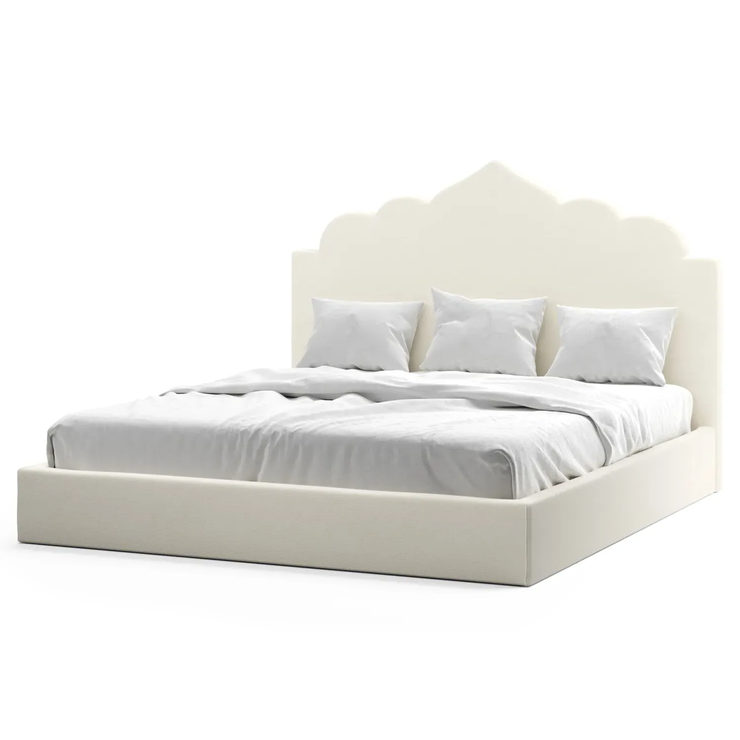 Tillie Cal King Performance Bed - Marshmallow