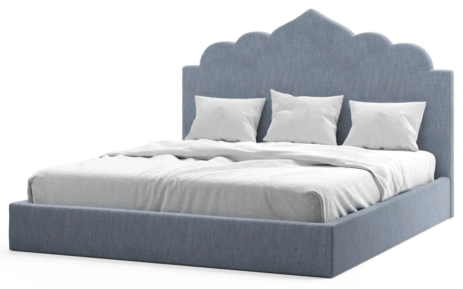 Tillie Cal King Performance Bed - Nantucket Blue