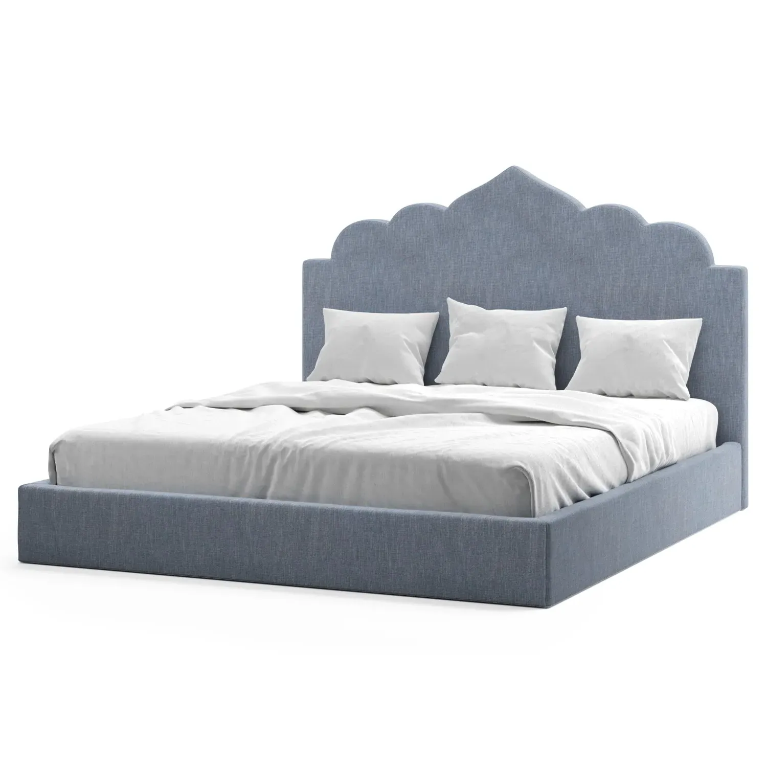 Tillie Cal King Performance Bed - Nantucket Blue