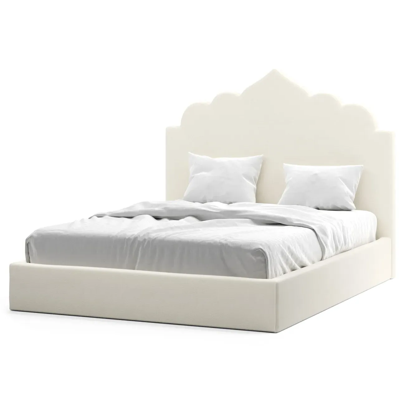 Tillie Full Performance Bed - Marshmallow image