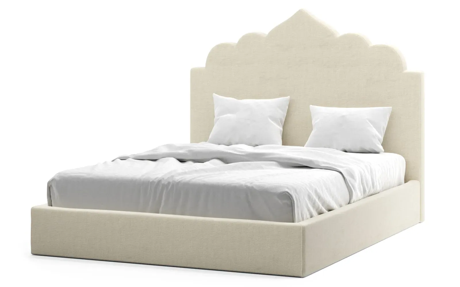 Tillie Full Size Bed - Sea Salt
