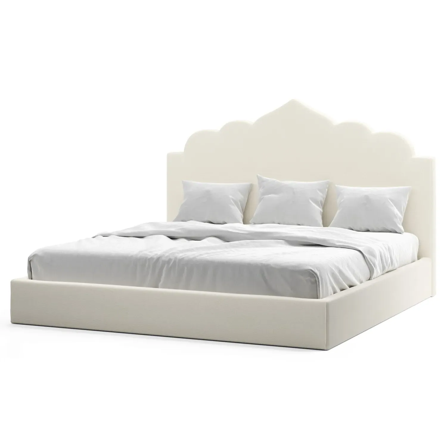 Tillie King Performance Bed - Marshmallow