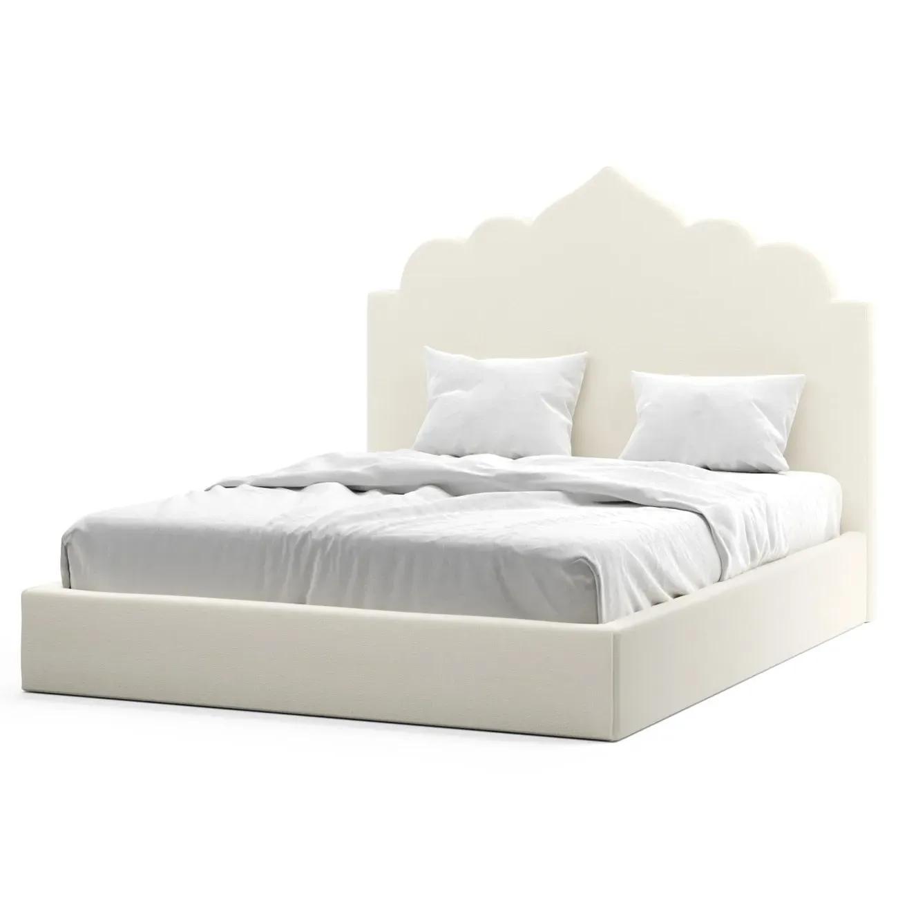 Tillie Queen Performance Bed - Marshmallow